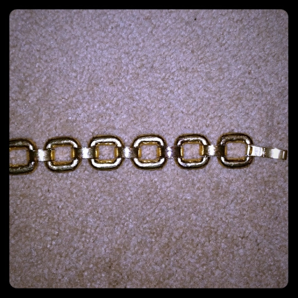 J. CREW CHUNKY CHAIN LINK BRACELET